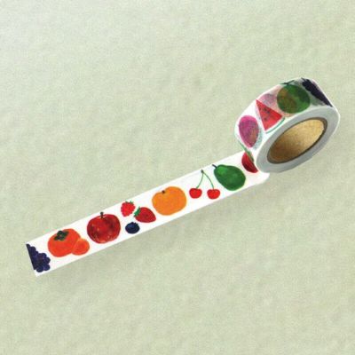 果実ころころマスキングテープ【フルーツ柄】
