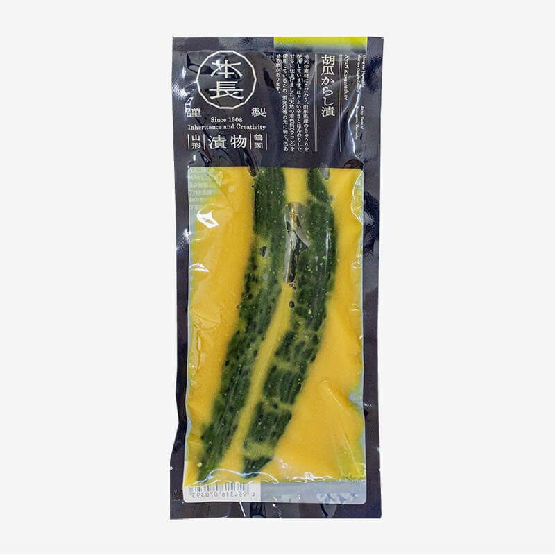  本長 胡瓜からし漬_パッケージ