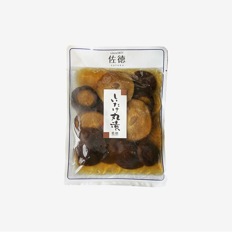 佐徳 しいたけ丸漬_パッケージ