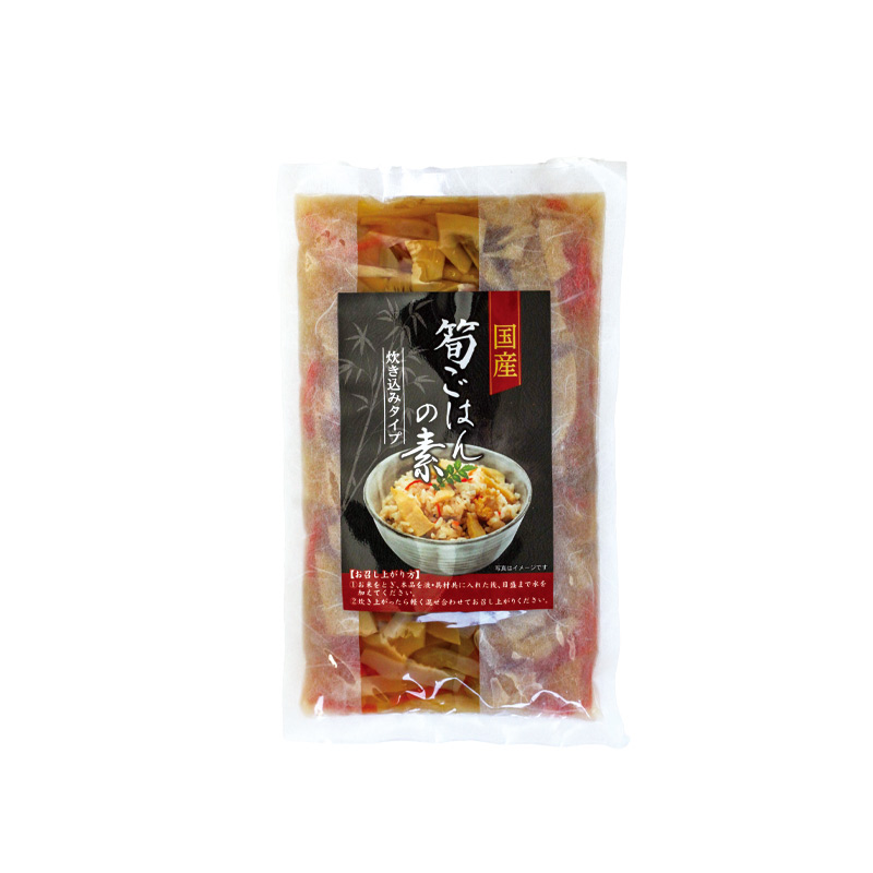 国産筍ごはんの素_パッケージ