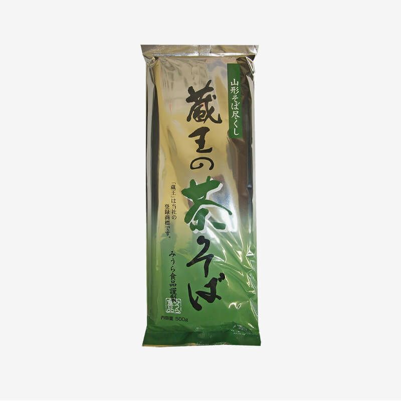 蔵王の茶そば_パッケージ