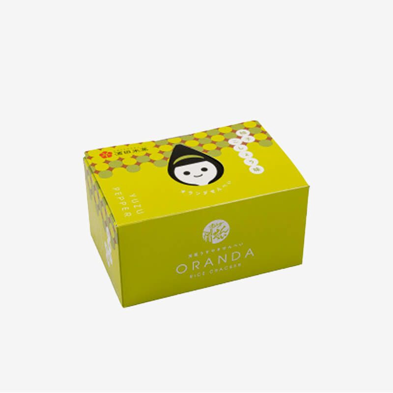 オランダせんべい 小箱 柚子胡椒_パッケージ