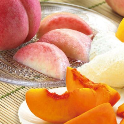 暁星（ぎょうせい） 桃 7月に食べられる福島県産もも 甘さ際立つ