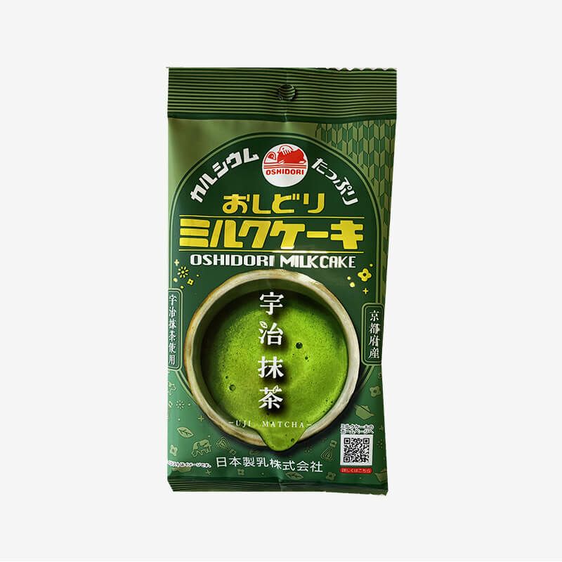 おしどりミルクケーキ 宇治抹茶_パッケージ