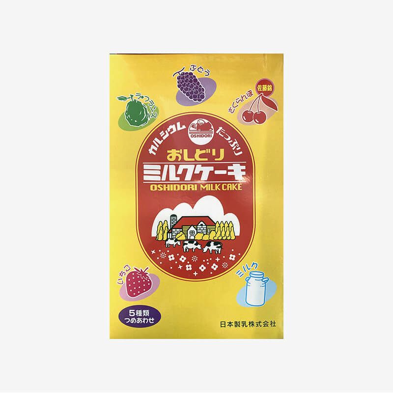 おしどりミルクケーキ ５種詰め合わせ_パッケージ