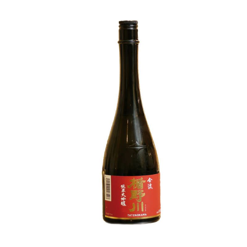 楯野川 純米大吟醸 合流 720ml　パッケージ