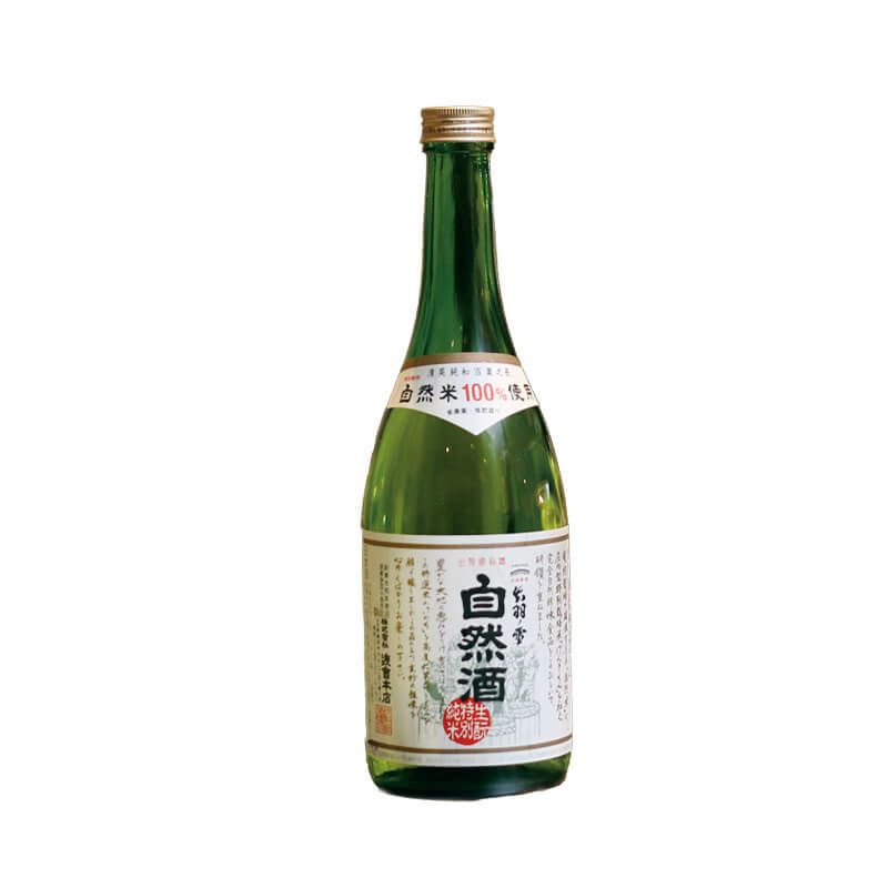 出羽ノ雪 自然酒 720ml　パッケージ